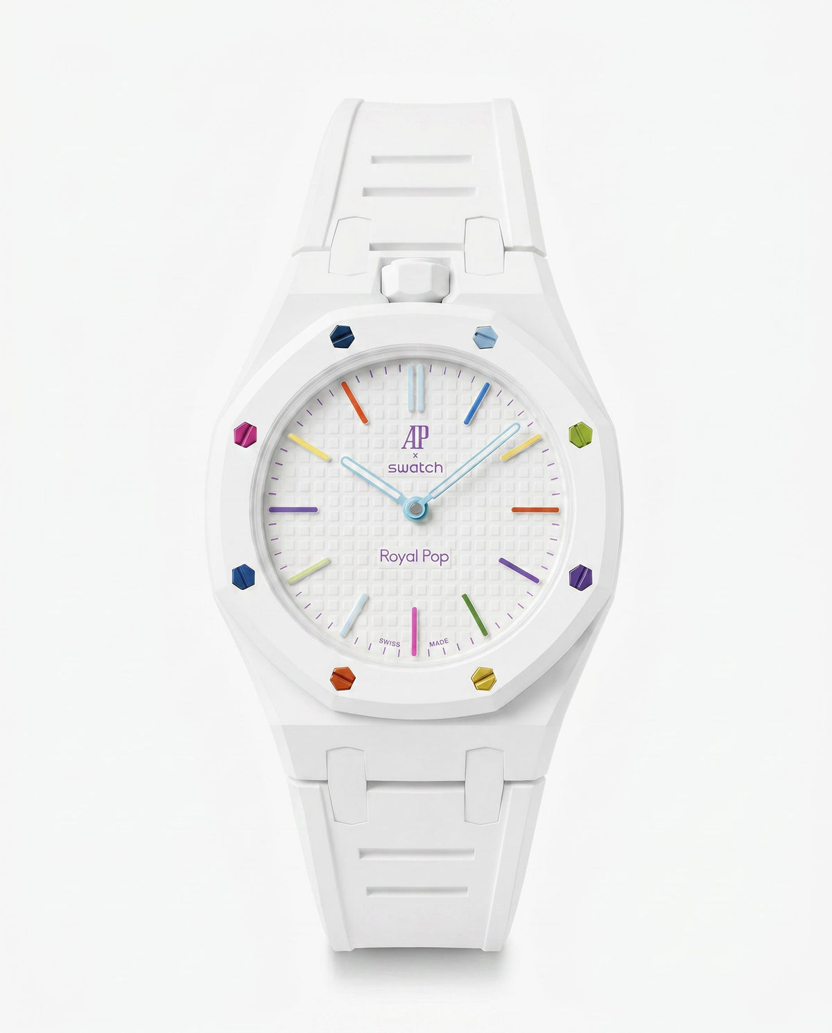 Bracelet Royal Pop Silicone Blanc Signature