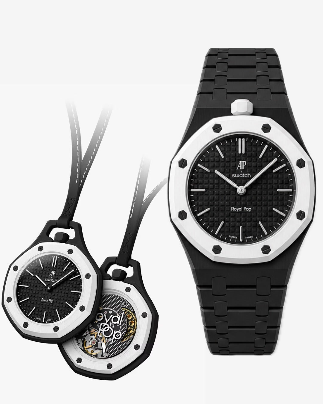 Bracelet noir et blanc