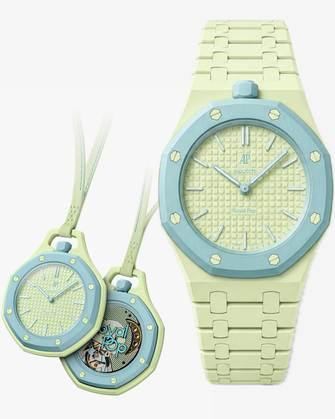 Bracelet pastel bleu