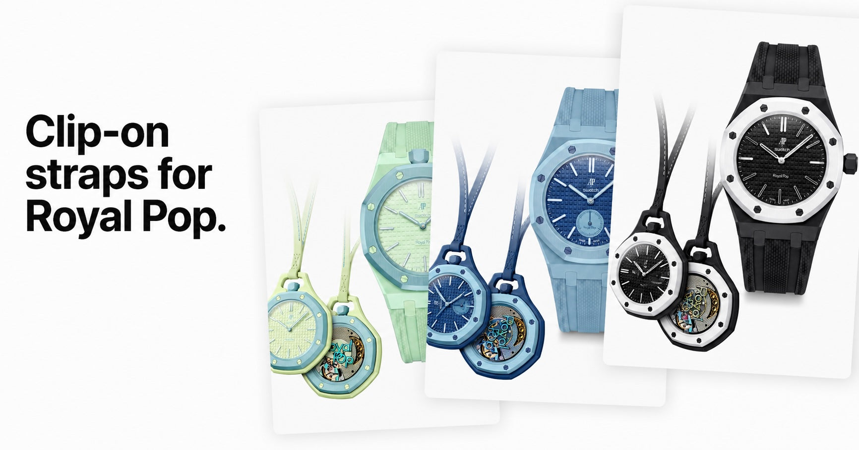 AP x Swatch Silicon Straps